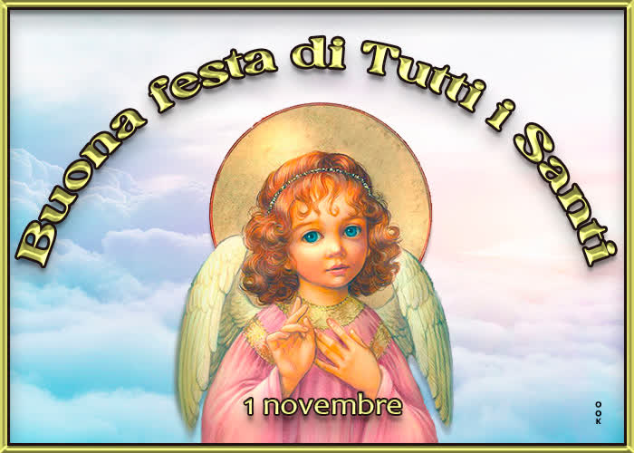 Postcard tutti i santi
