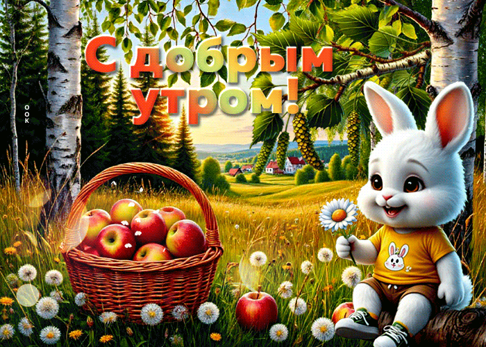 Picture веселая гиф-открытка, доброго утра и дня