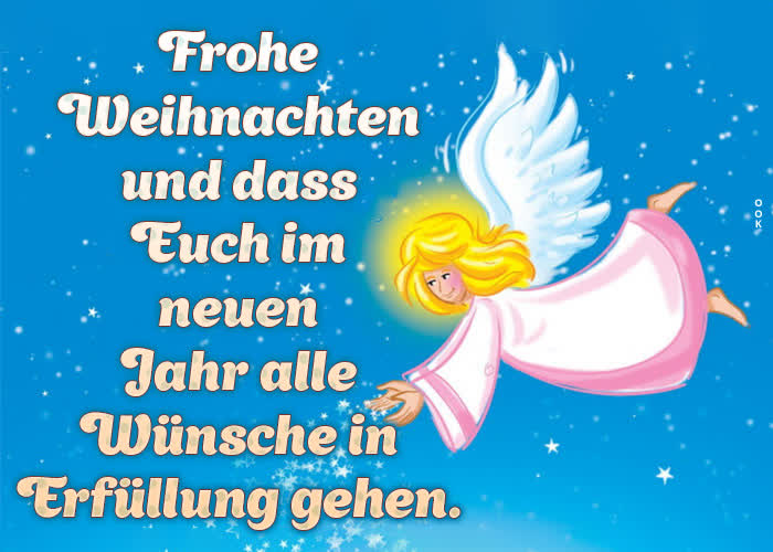 Postcard wihnachten