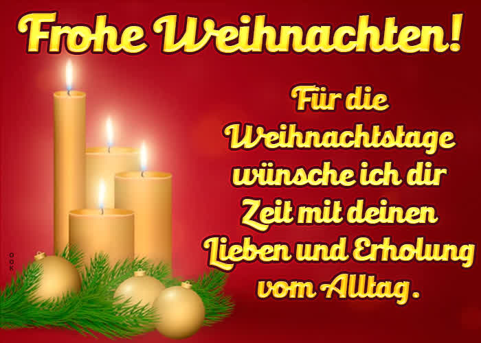 Postcard wihnachten