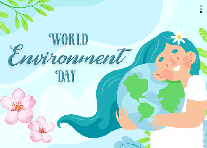 Postcard world environment day