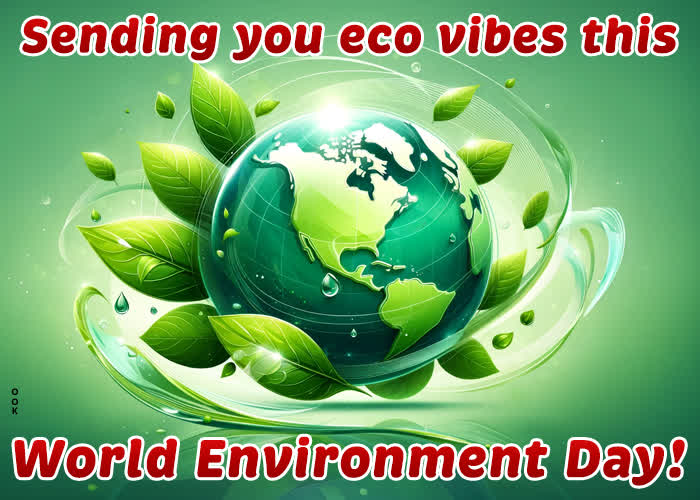 Postcard world environment day