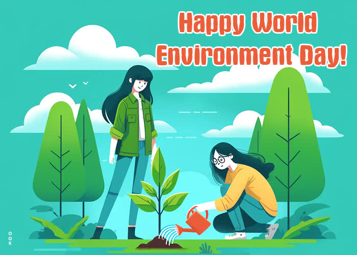 Picture world environment day