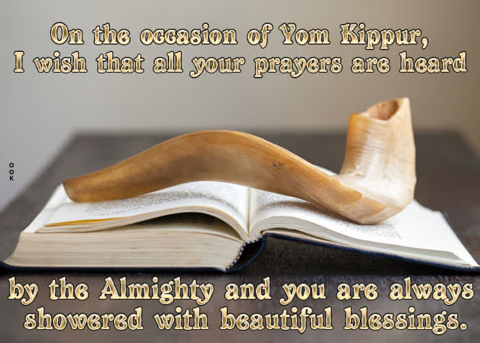 Postcard yom kippur