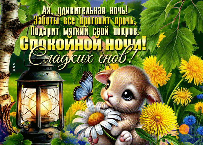 Picture жизнерадостная гиф-открытка, удивительной ночи