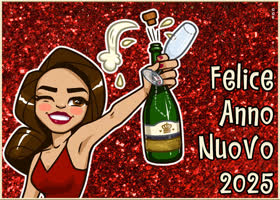 Postcard capodanno