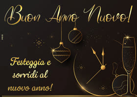 Postcard capodanno