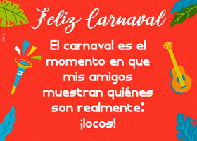 Postcard carnaval