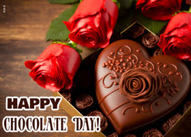 Postcard chocolate day