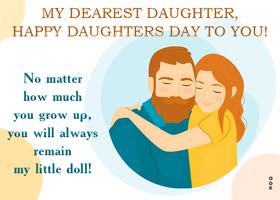 Postcard daughters day