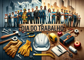 Postcard dia do trabalho