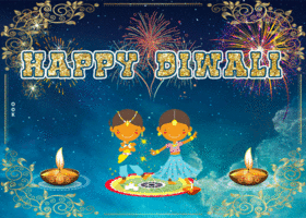 Postcard diwali