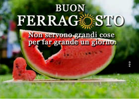 Postcard ferragosto