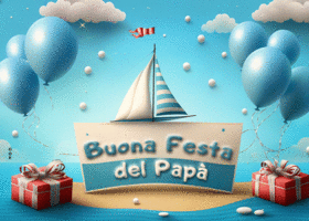 Postcard festa del papà