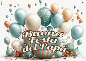 Postcard festa del papà