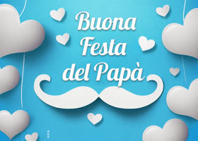 Postcard festa del papà