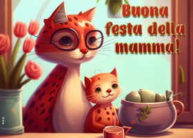 Postcard festa della mamma
