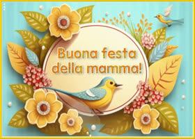 Postcard festa della mamma