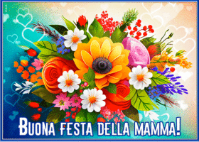 Postcard festa della mamma