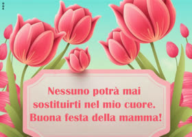 Postcard festa della mamma