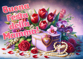 Postcard festa della mamma