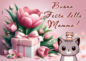 Postcard festa della mamma