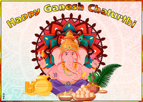 Postcard ganesh chaturthi