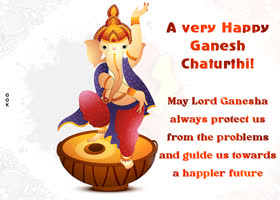 Postcard ganesh chaturthi