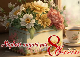 Postcard giornata internazionale della donna