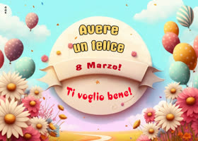 Postcard giornata internazionale della donna