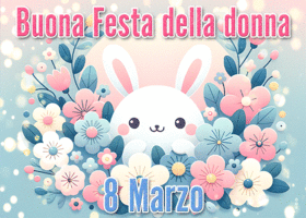 Postcard giornata internazionale della donna
