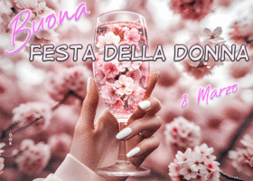 Postcard giornata internazionale della donna