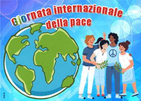 Postcard giornata internazionale della pace