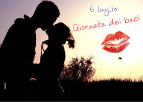 Postcard giornata mondiale del bacio