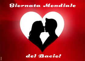 Postcard giornata mondiale del bacio
