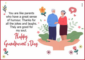 Postcard grandparents day