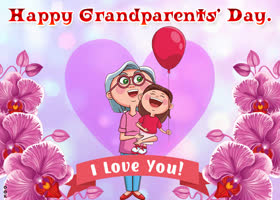 Postcard grandparents day