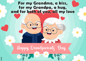 Postcard grandparents day