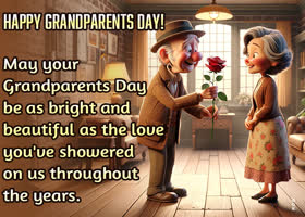 Postcard grandparents day