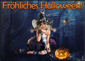 Postcard halloween