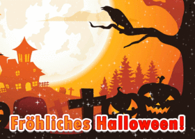 Postcard halloween