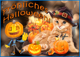 Postcard halloween