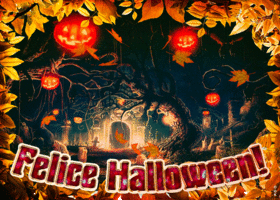 Postcard halloween