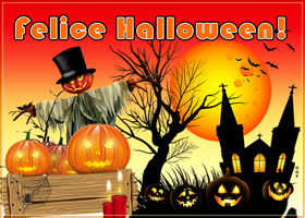 Postcard halloween