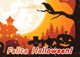Postcard halloween