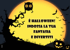 Postcard halloween