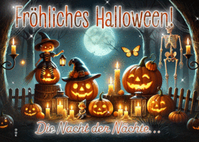Postcard halloween