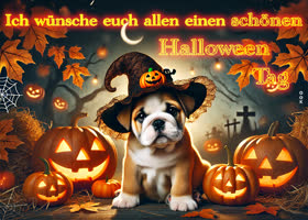 Postcard halloween