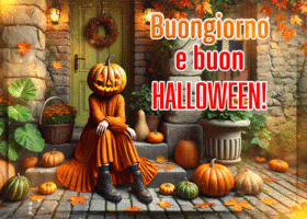Postcard halloween