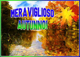 Picture inizia l'autunno (equinozio d'autunno)